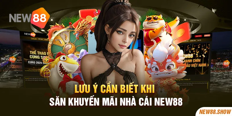 Lưu Ý Cần Biết Khi Săn Khuyến Mãi Nhà Cái New88