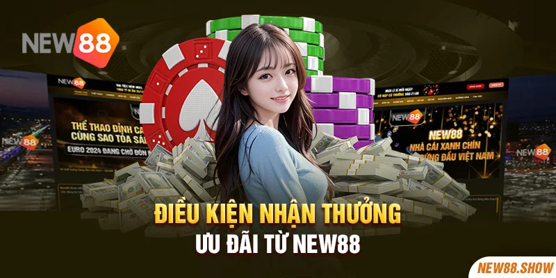 Điều kiện nhận thưởng ưu đãi từ New88