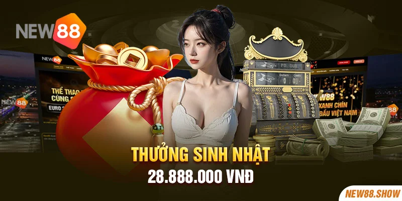 Thưởng sinh nhật 28.888.000 VNĐ